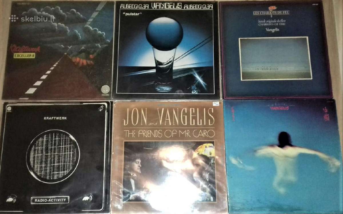 Elektroninės muziko vinilo plokštelių asm. kolekc. - nuotraukos Nr. 11