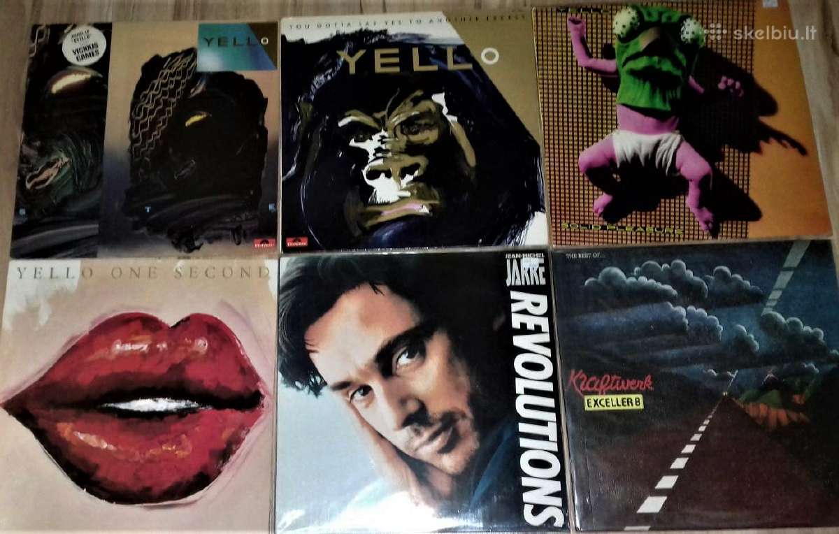 Elektroninės muziko vinilo plokštelių asm. kolekc. - nuotraukos Nr. 5