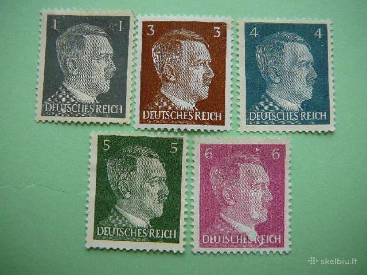 Vadas Vokietija 1941 svarus bk vkt781/5sb