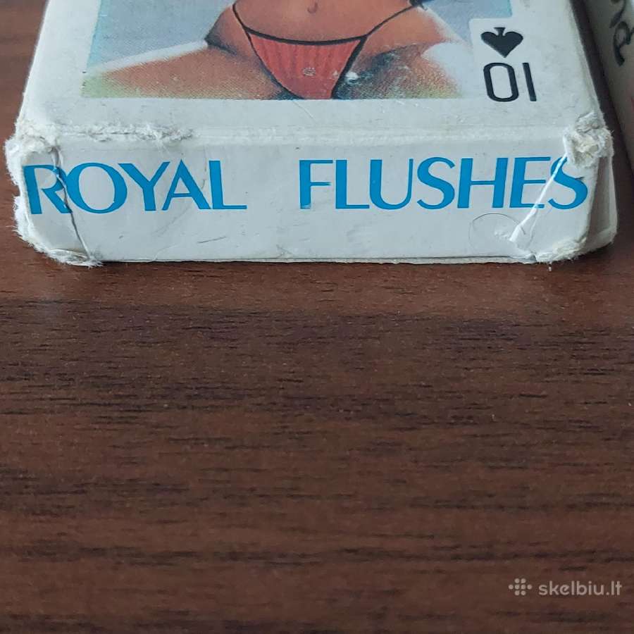 Kolekcinės kortos " Erotika " iš " Royal Flush ". - nuotraukos Nr. 3