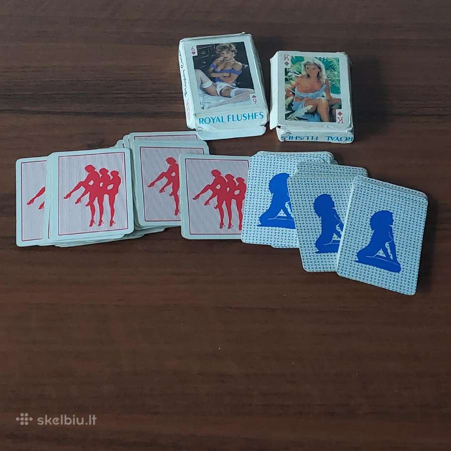 Kolekcinės kortos " Erotika " iš " Royal Flush ". - nuotraukos Nr. 5
