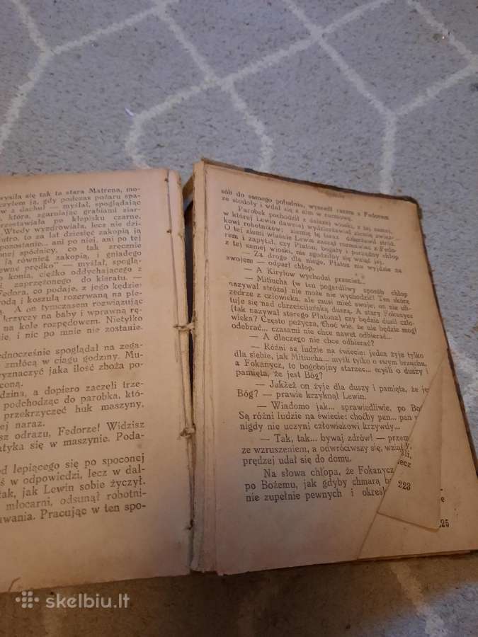 Sena knyga L. Tolstoj Anna Karenina 1927m - nuotraukos Nr. 3