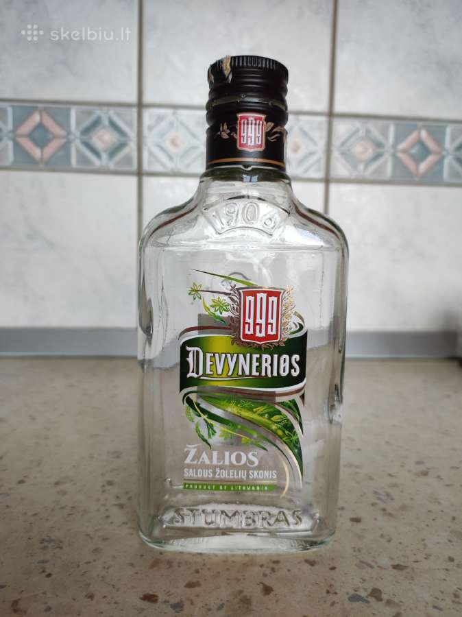 Stiklinis butelis / grafinas 500 ml - nuotraukos Nr. 9