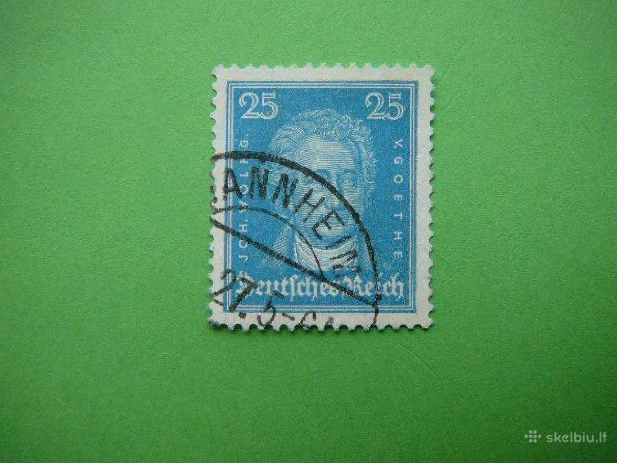 Poetas J. Gete Vokietija 1926 vkt393a