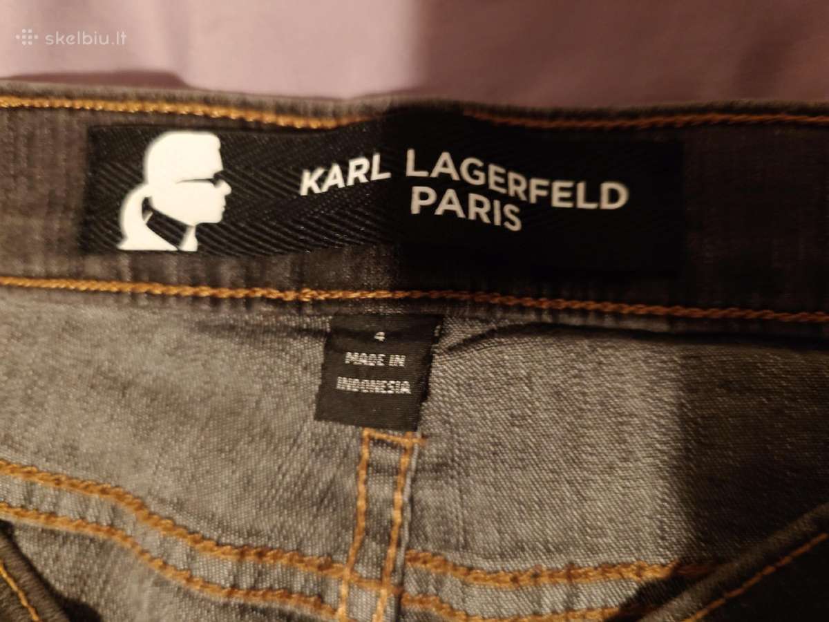 Moteriški Karl Lagerfeld džinsai. - nuotraukos Nr. 4