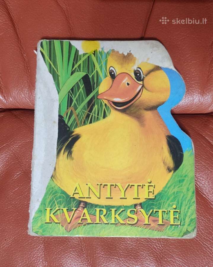 Storo kartono vaikų knyga Antytė Kvarksytė - nuotraukos Nr. 2