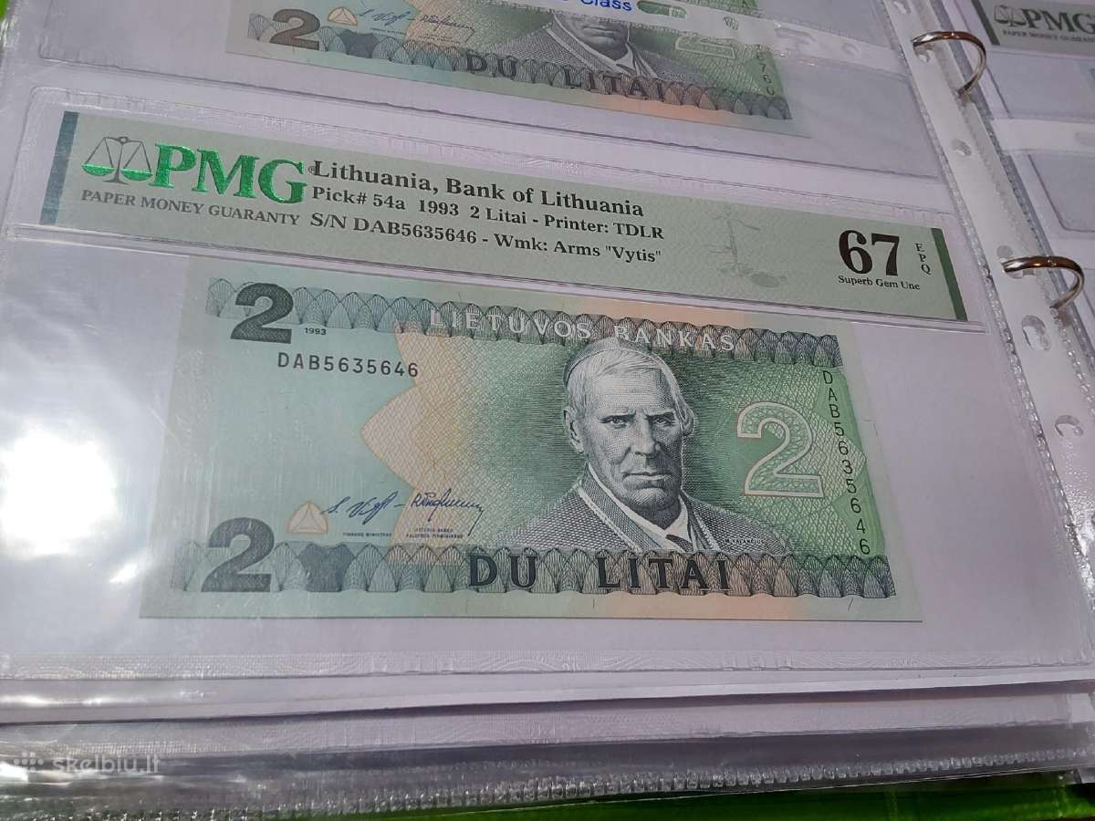 Parduodu po 2 litus visokiu seriju,greidu - nuotraukos Nr. 9