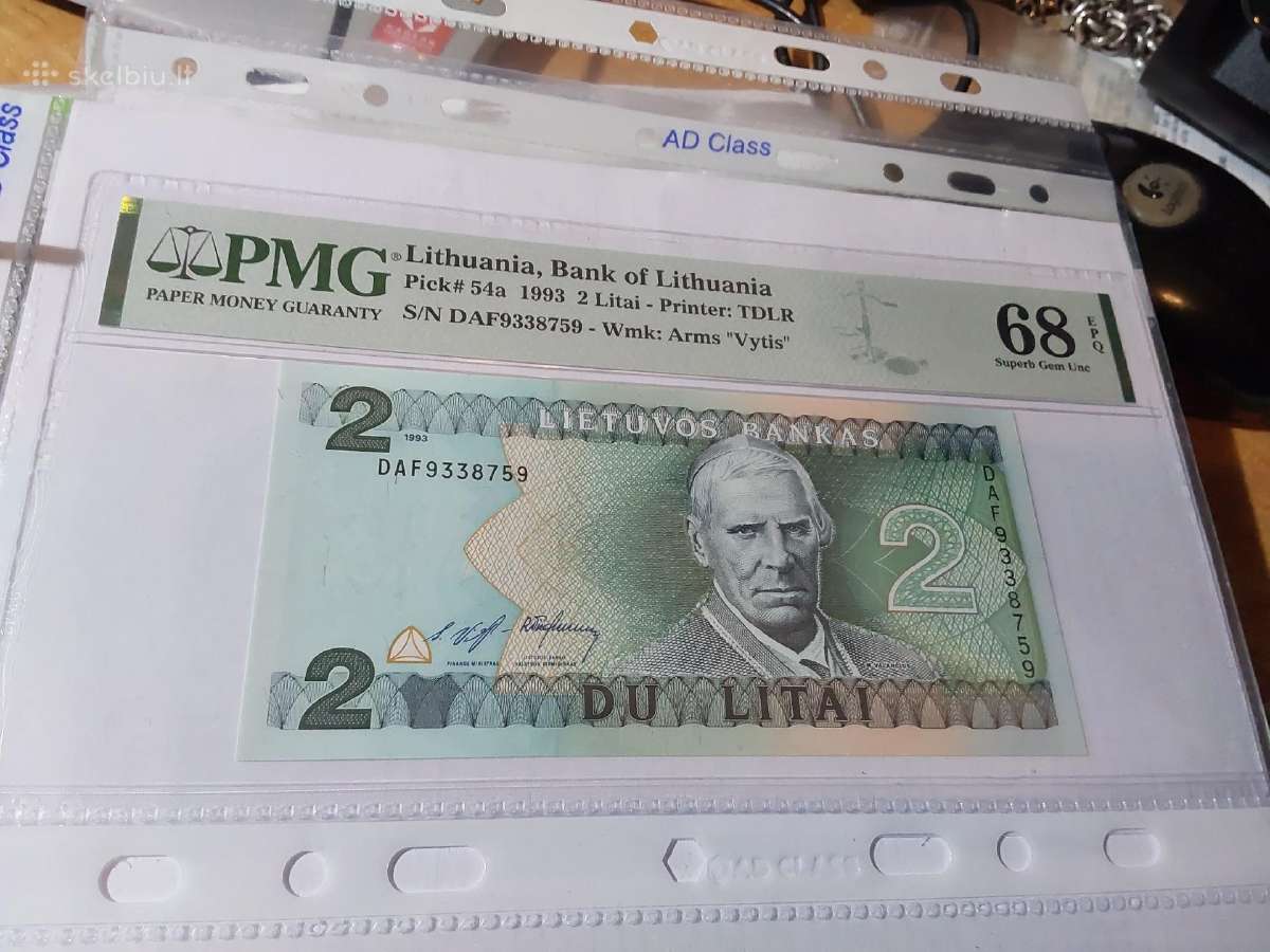 Parduodu po 2 litus visokiu seriju,greidu - nuotraukos Nr. 13