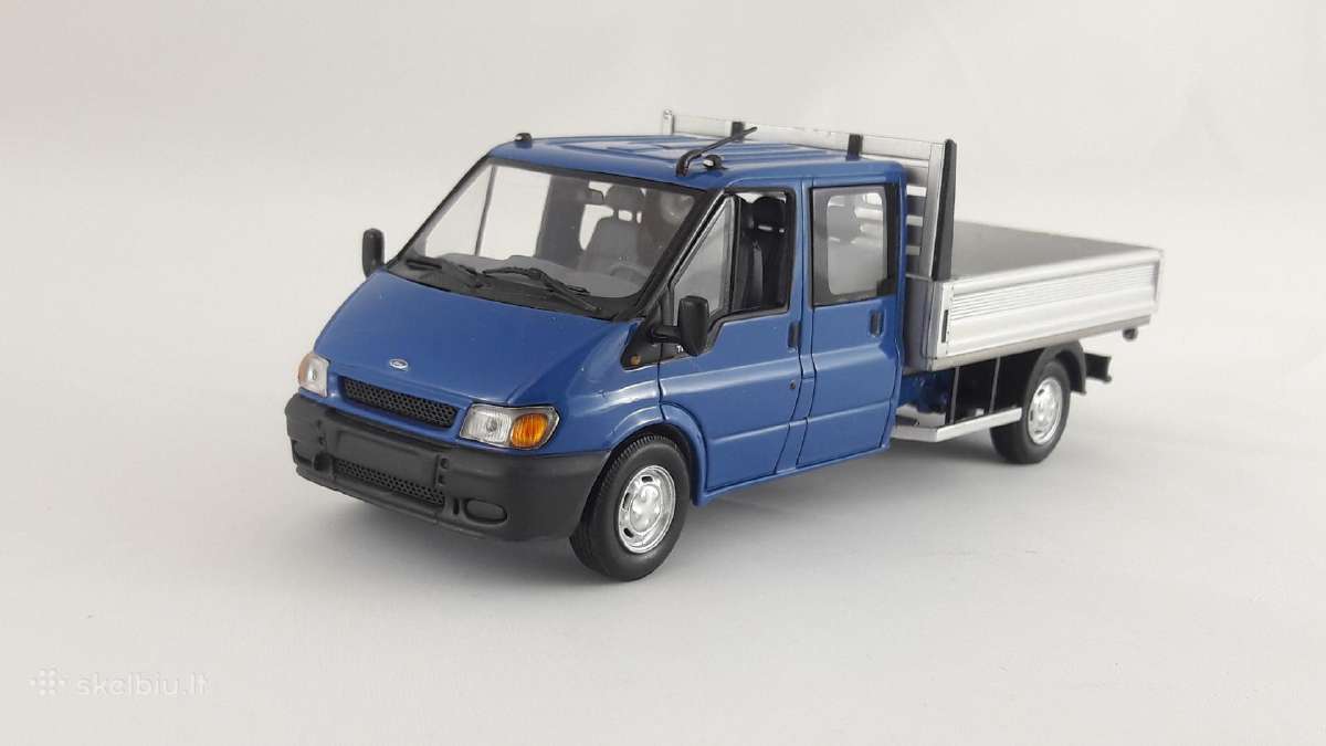 1/43 modeliukai Ford Transit Mk6 Doublecab