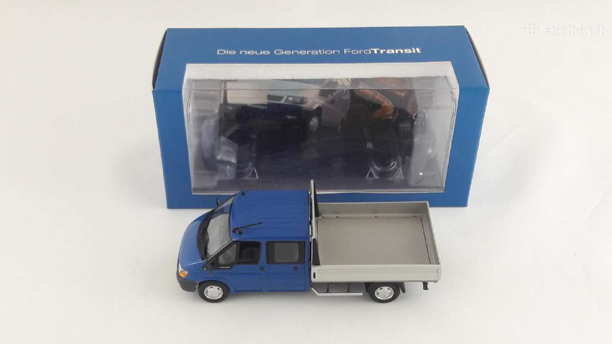 1/43 modeliukai Ford Transit Mk6 Doublecab - nuotraukos Nr. 6