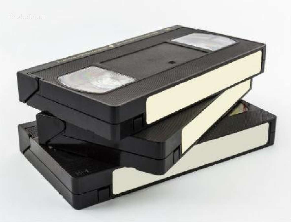Video kasečių (vhs,vhs-c,dvc) perrašymas į Dvd/usb