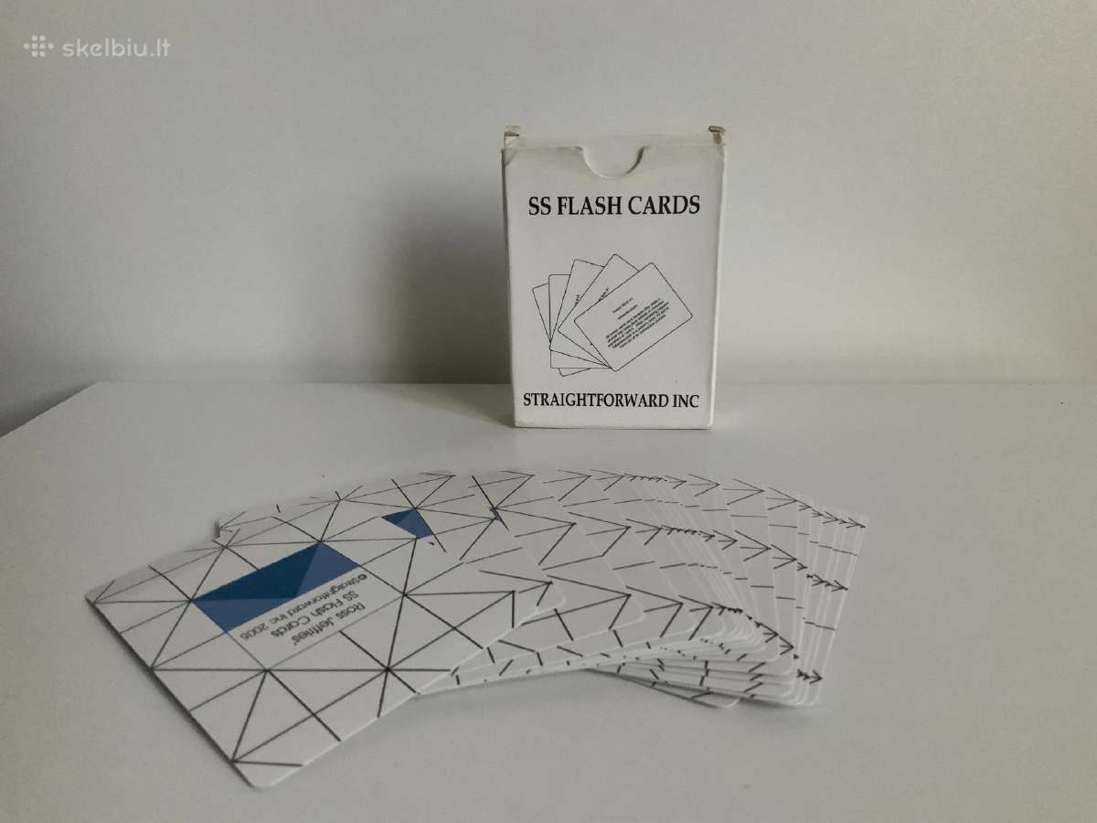 Ss flash cards - kortos, žaidimas