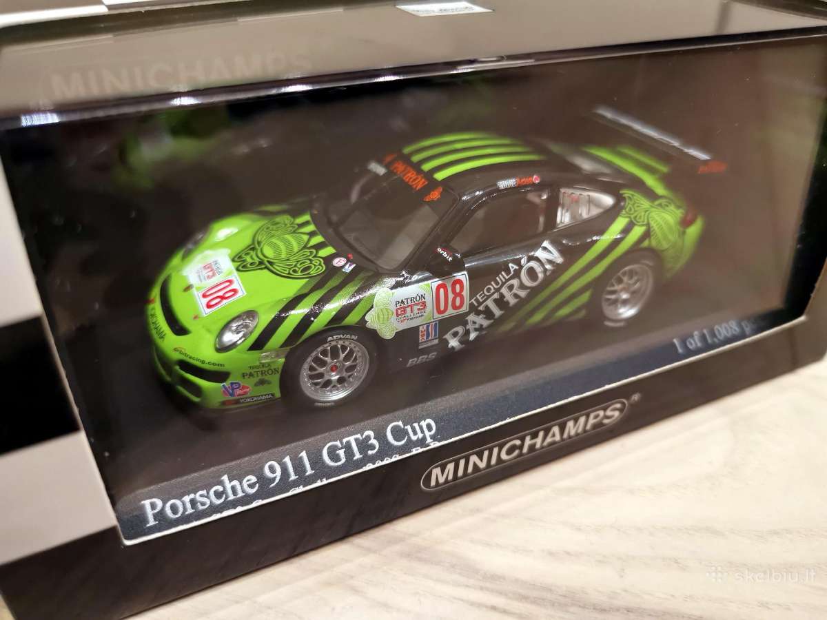 1:43 Porsche Gt3 modeliai Minichamps - nuotraukos Nr. 8