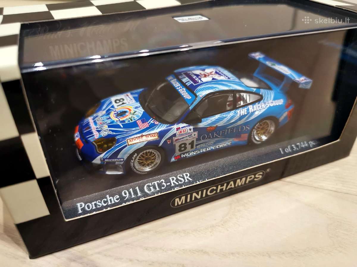 1:43 Porsche Gt3 modeliai Minichamps - nuotraukos Nr. 9