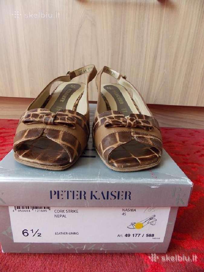 Naujos Peter Kaiser rudos basutės - nuotraukos Nr. 3