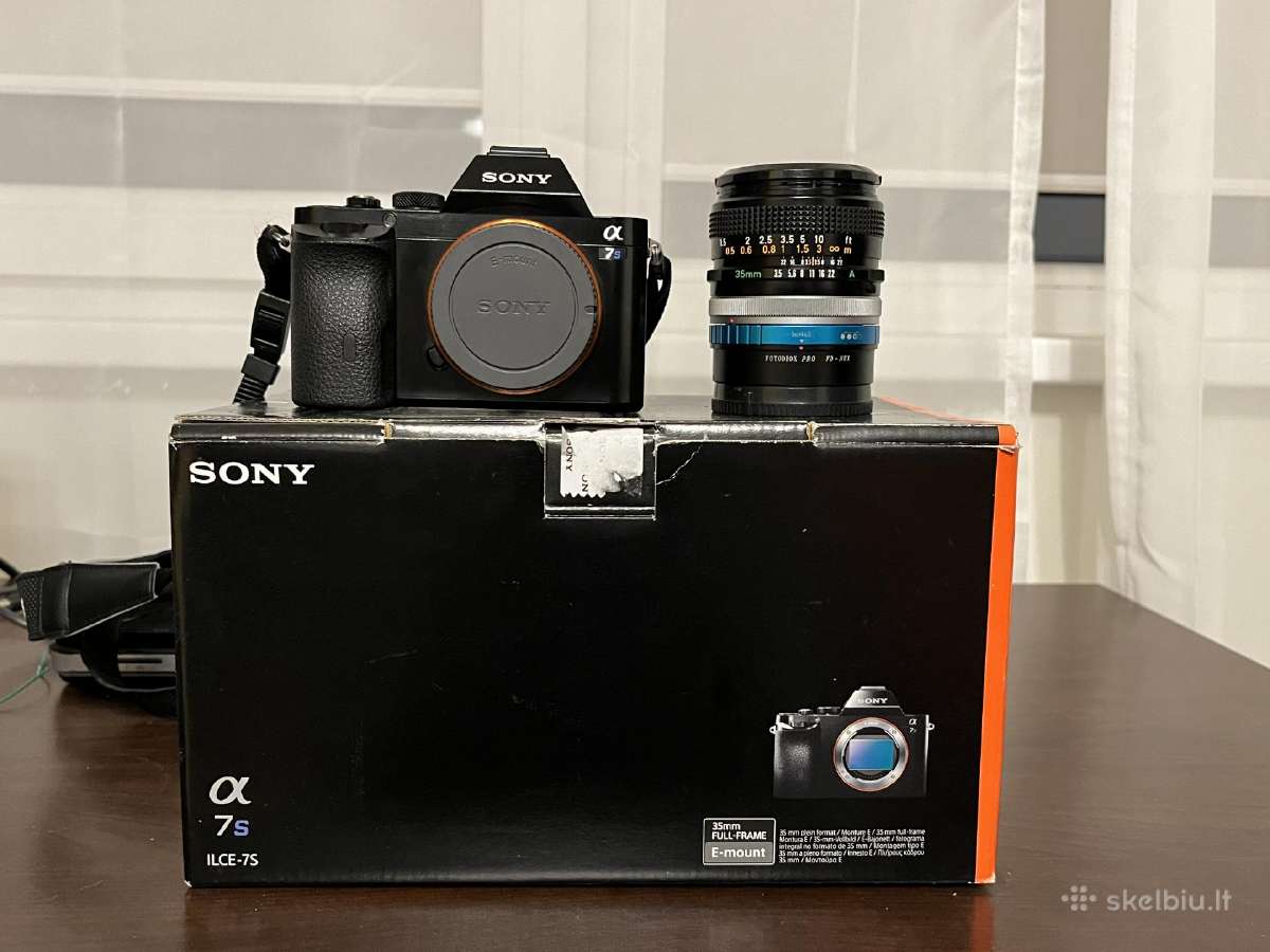 Sony a7s mk1 + obj. Canon Fd 35mm f/3.5