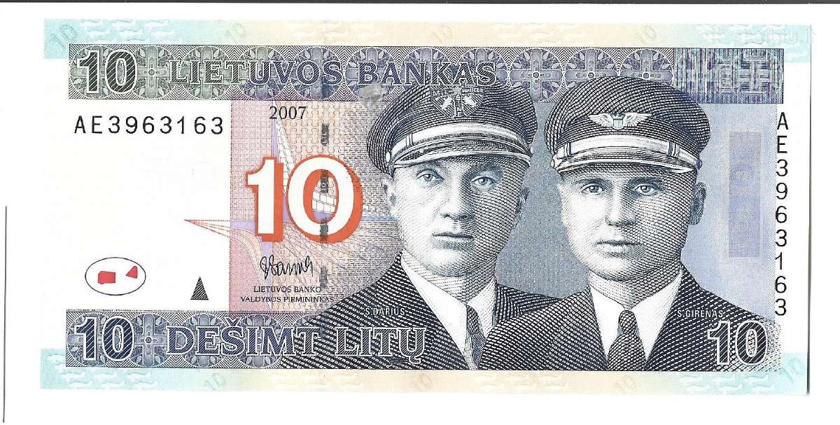 Lietuva 2007 10 Lt