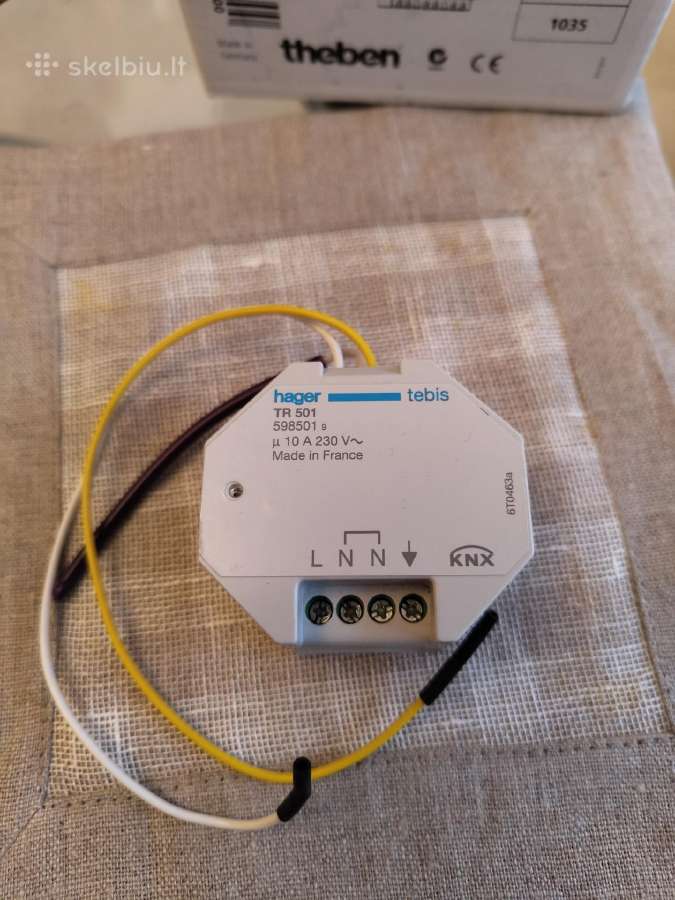 Hager Tr 501, tebis Knx / Eib valdiklis