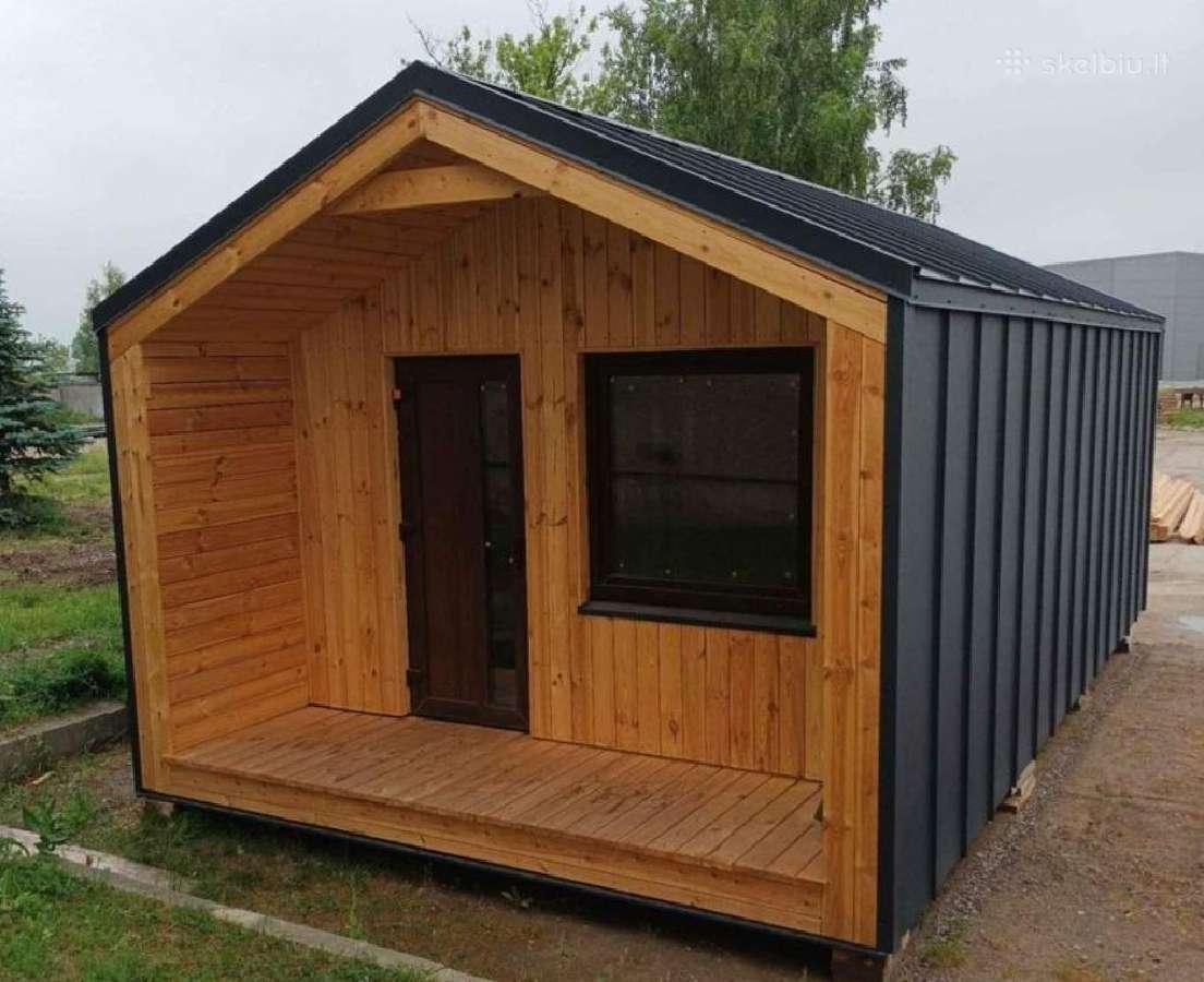 Parduodami Nameliai Moduliniai Sandėliukai Karkasi - nuotraukos Nr. 8