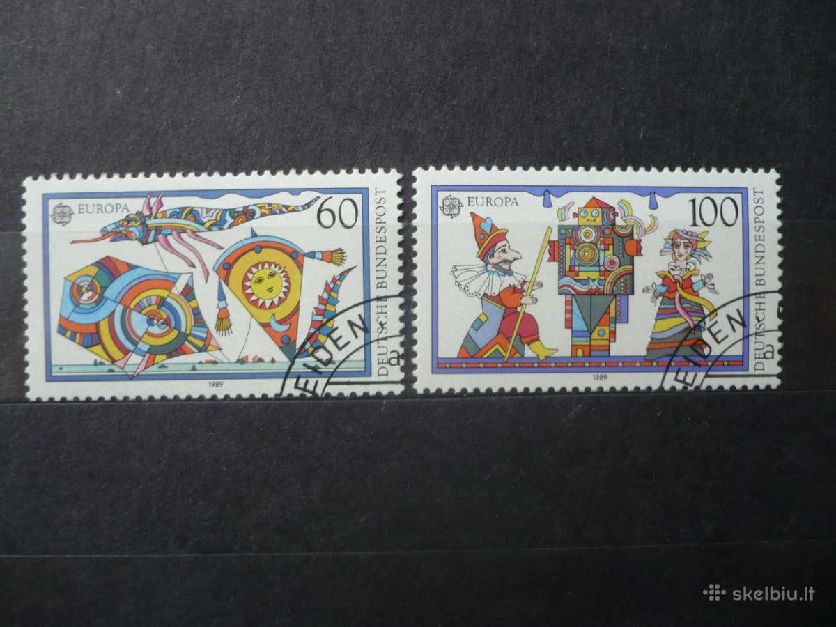 1989 m. Europa pašto ženklai – Vaikų žaidimai
