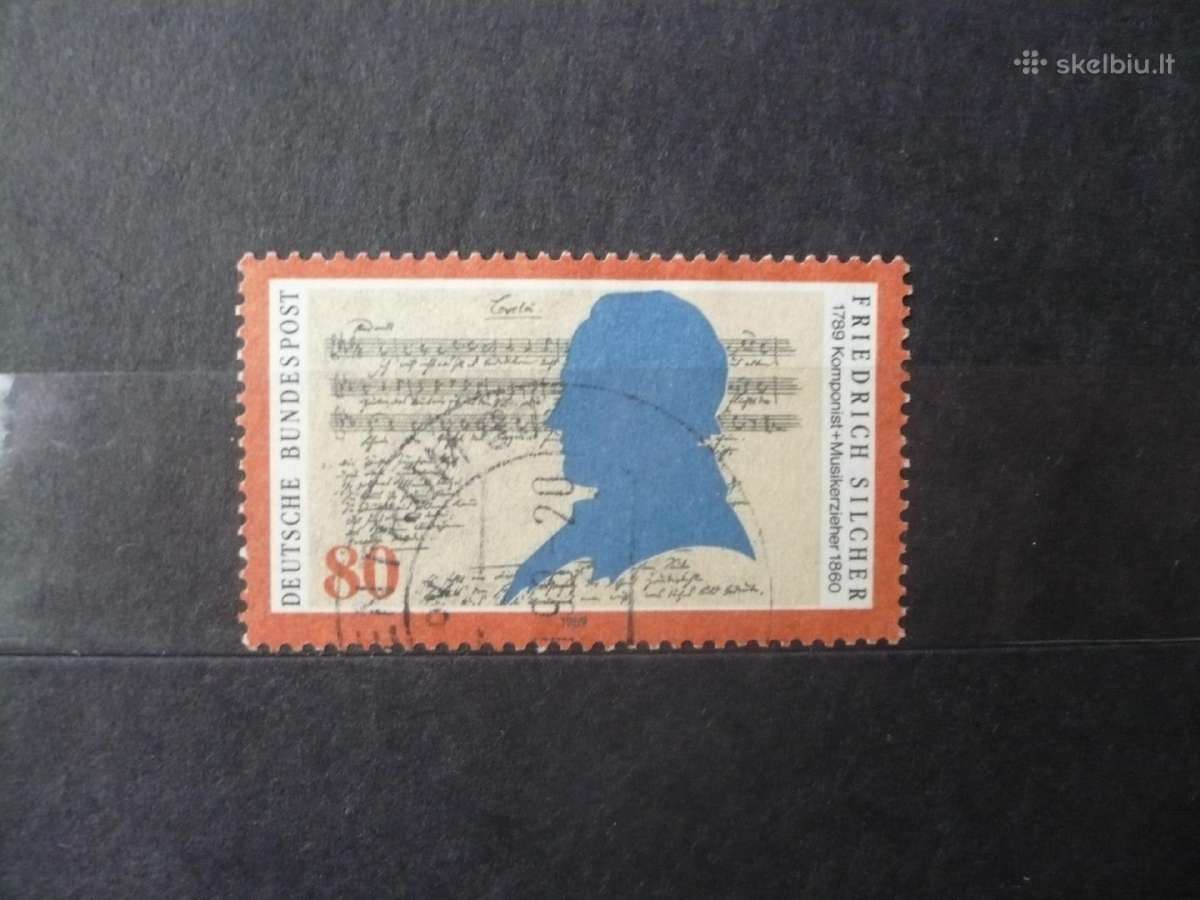 1989 m. 200-osios kompozitoriaus Friedricho Silche