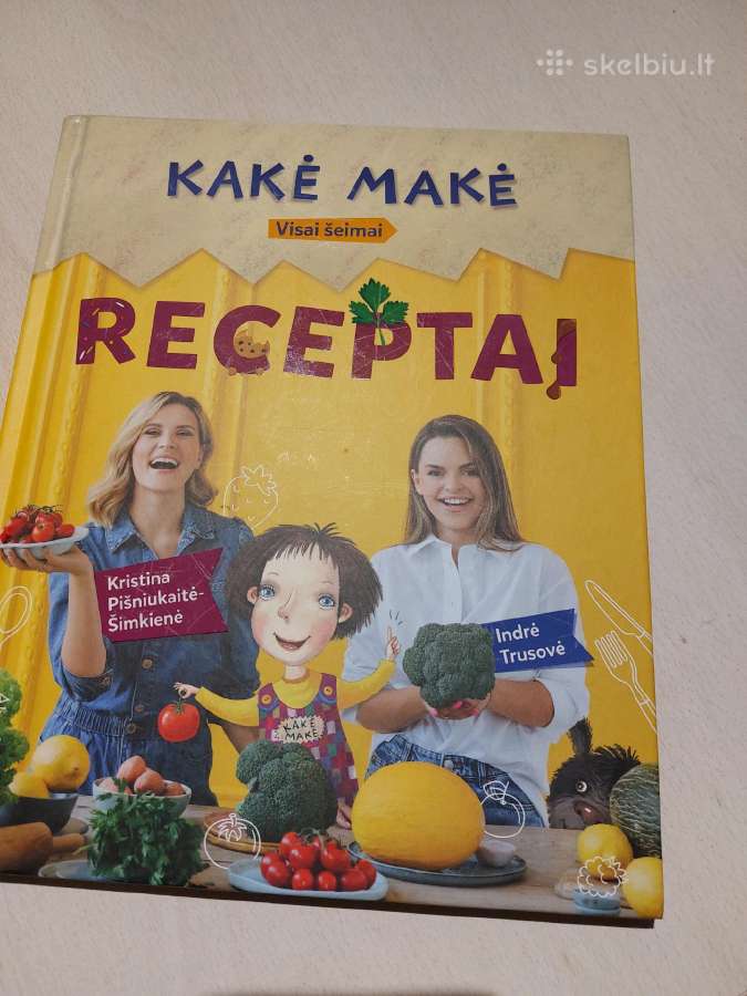 Nauja knyga Kakė Makė receptai