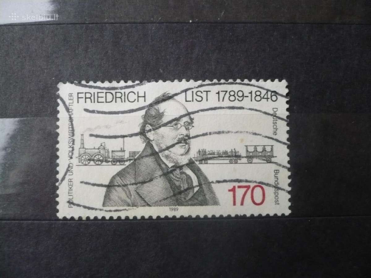 1989 m. 200-osios Friedricho Listo, politiko