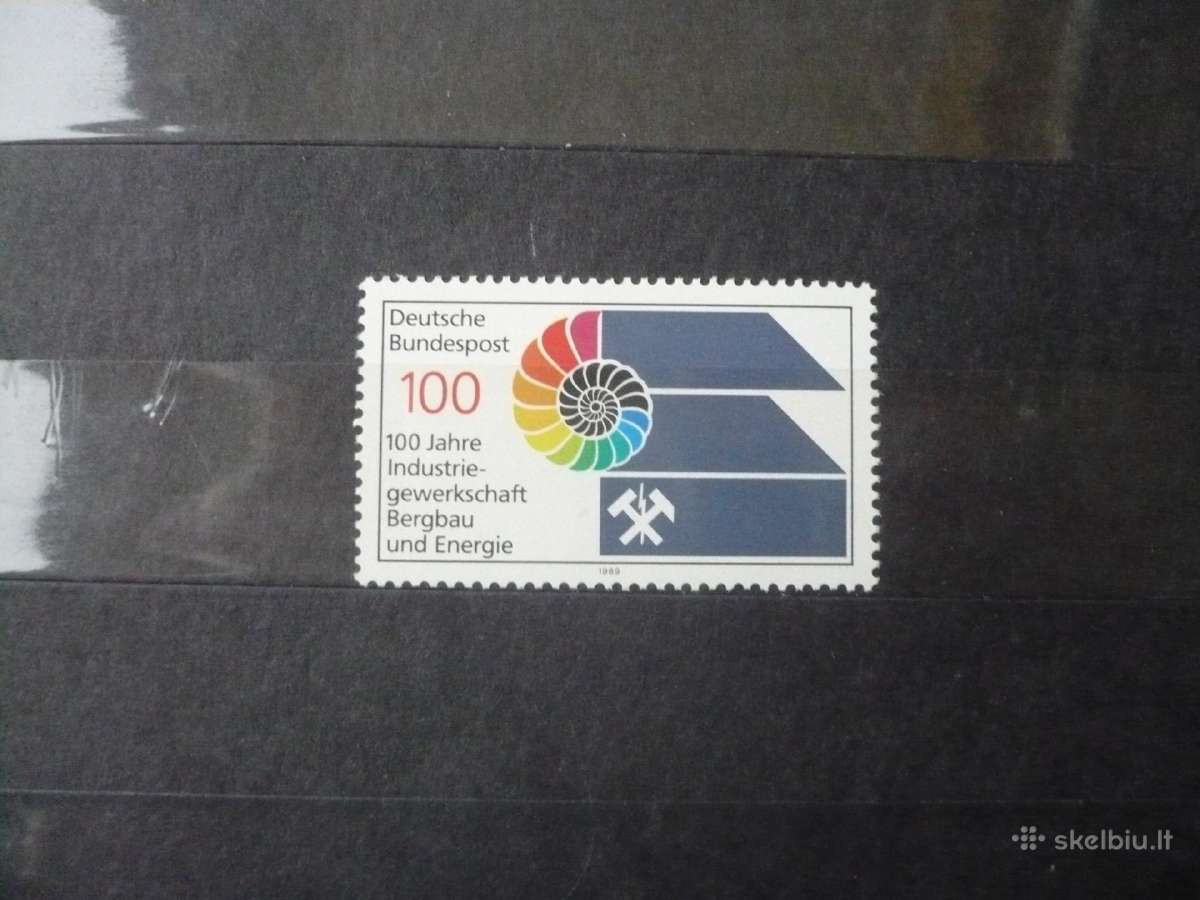 1989 Pramonės sąjungos 100-osios metinės Mhn