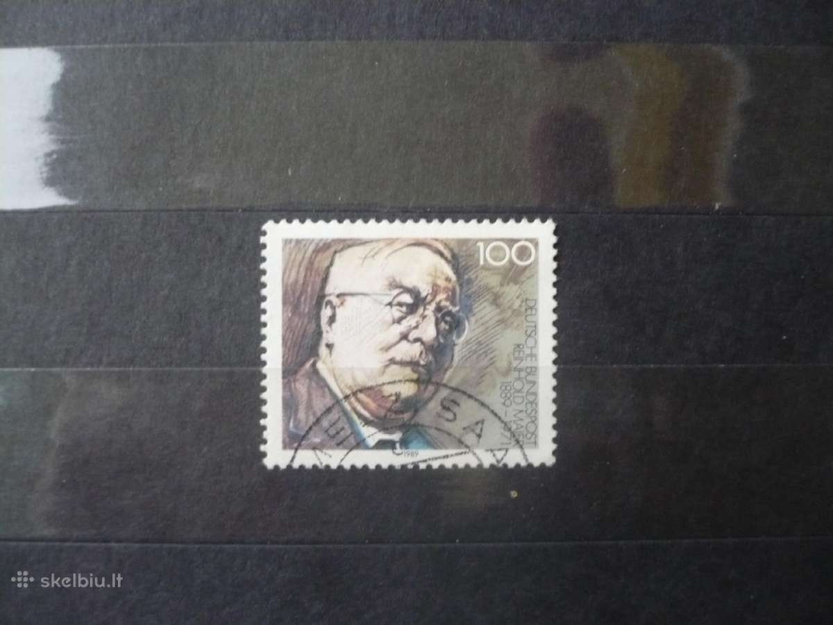 1989m. 100-osios politiko Rienholdo Maierio gimimo
