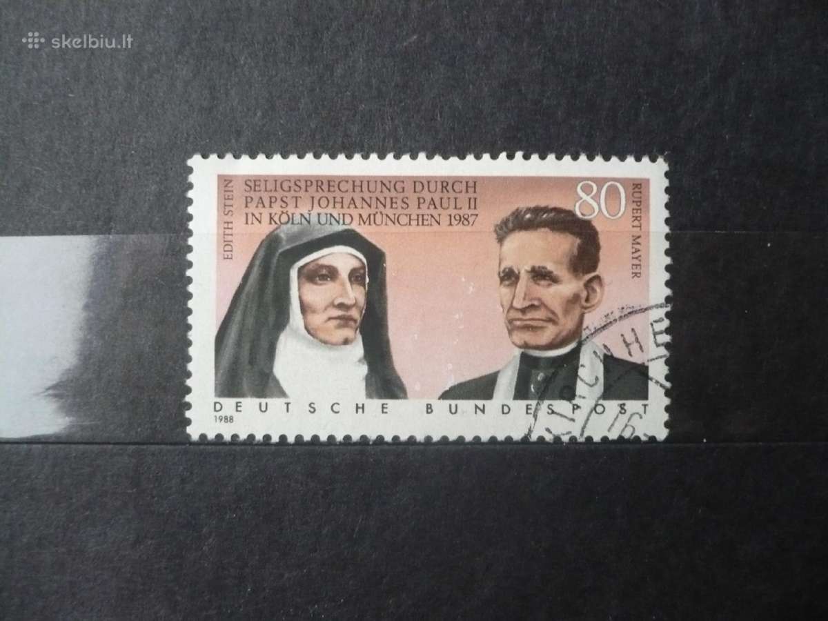 1988 m. Edith Stein ir Rubert Mayer išsigelbėjimas