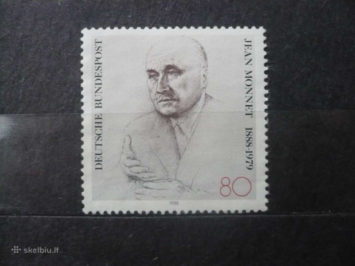 1988m. 100-osios politiko Jeano Monnet gimimo Mhn