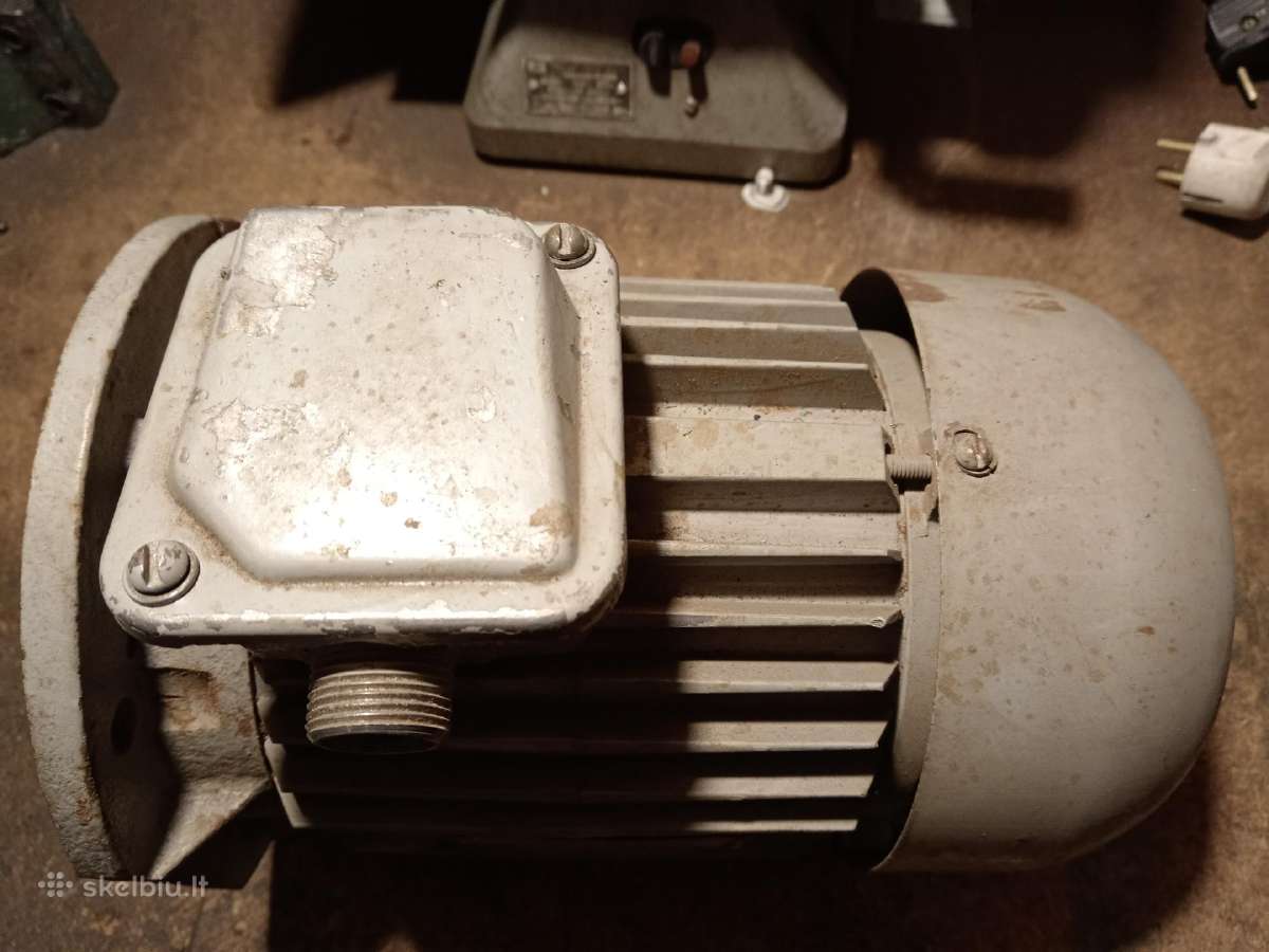 Elektros variklis 1,5 kw - 220 V - 2820 aps/min - nuotraukos Nr. 3