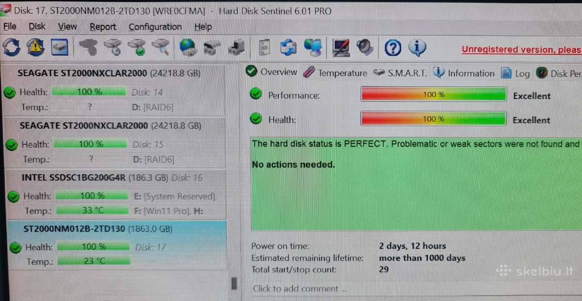 2.5" 3.5" Sata HDD 1tb 2tb 3tb 4tb 6tb 8tb 10-32tb - nuotraukos Nr. 13