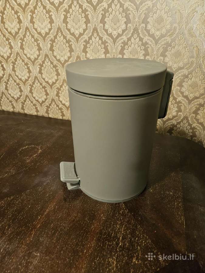 Šiukšlių dėžė su pedalu 3 l (17 x 25) nauja