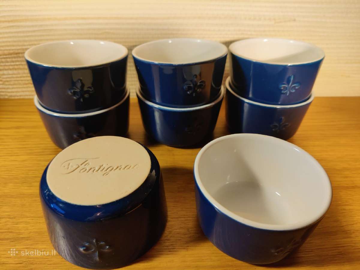 Indeliai sufle, creme brulee (8 vnt.)