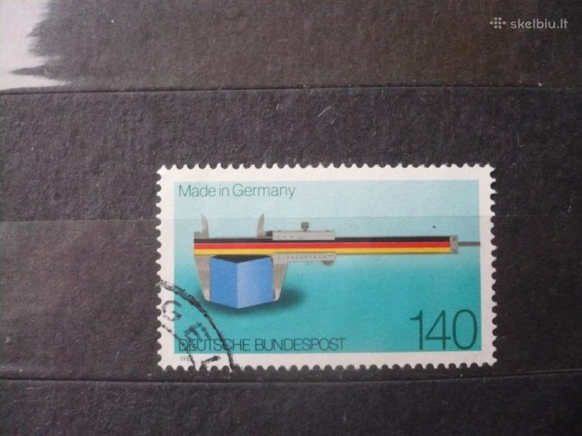 1988 m. 100-osios pavadinimo Pagaminta Vokietijoje