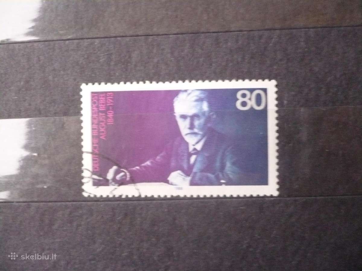 1988 m. 75-osios politiko Augusto Bebelio gimimo