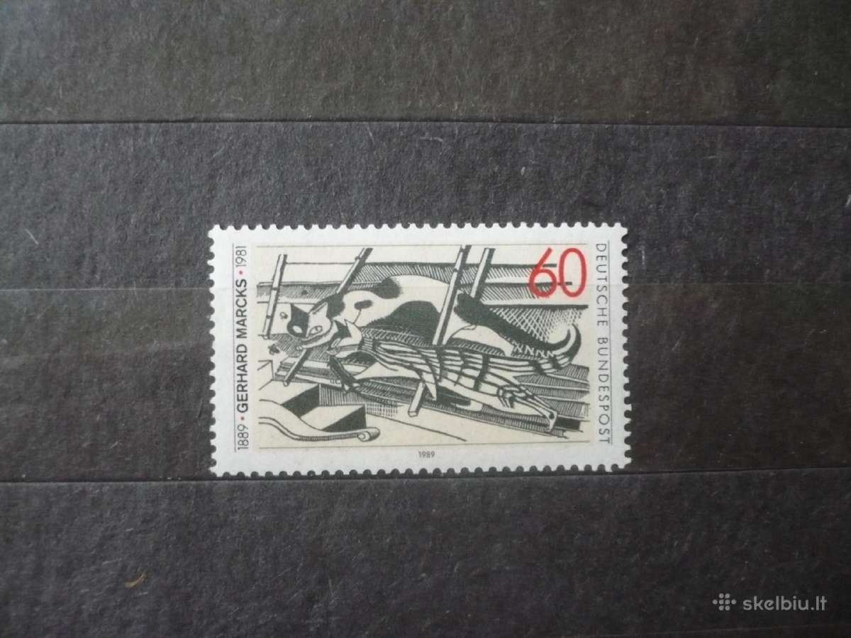 1989 m. 100-osios litografijos menininko Mhn