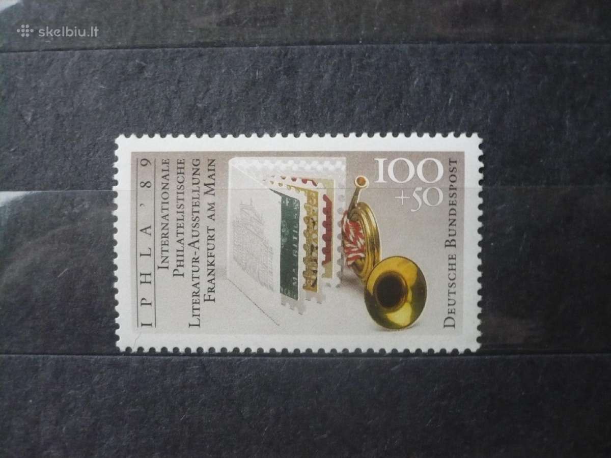 1989 m. Tarptautinė filatelistinės literatūros Mhn
