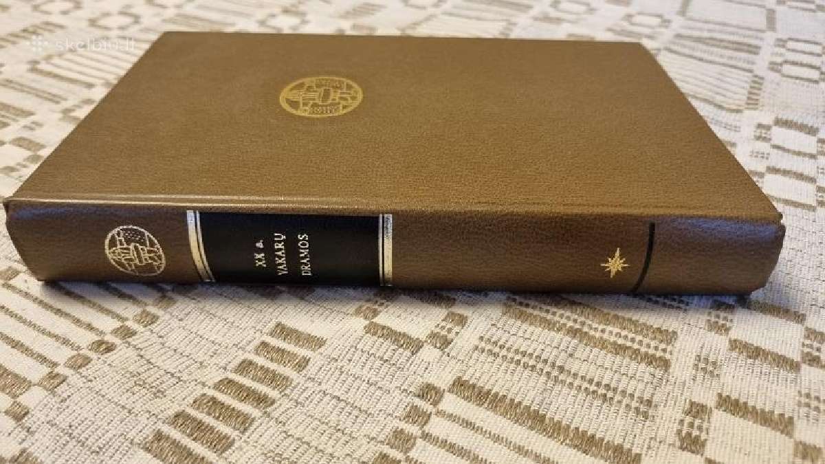 XX a. vakarų dramos (Pasaulinės literatūros bibl.) - nuotraukos Nr. 4