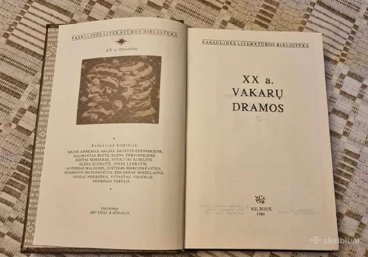 XX a. vakarų dramos (Pasaulinės literatūros bibl.) - nuotraukos Nr. 5