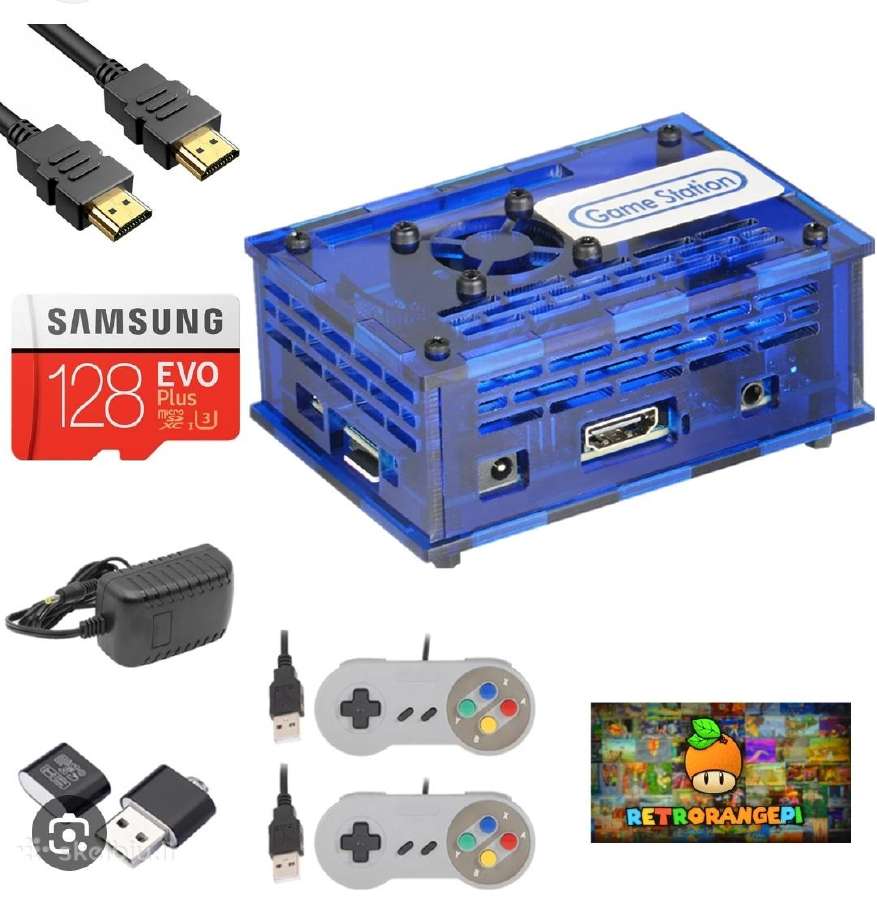 Retro orange pi 17 000 žaidimų platforma, nauja