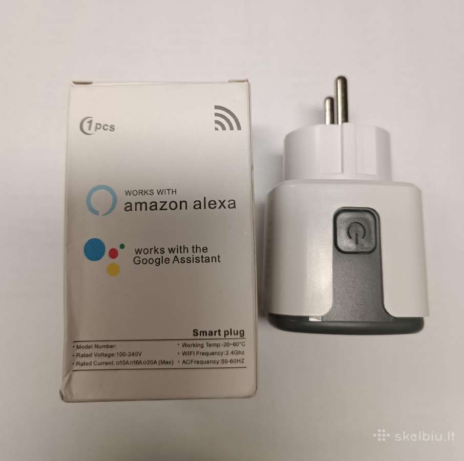 Išmanioji rozėtė Smart Plug 16a/20a Wi-fi - nuotraukos Nr. 4