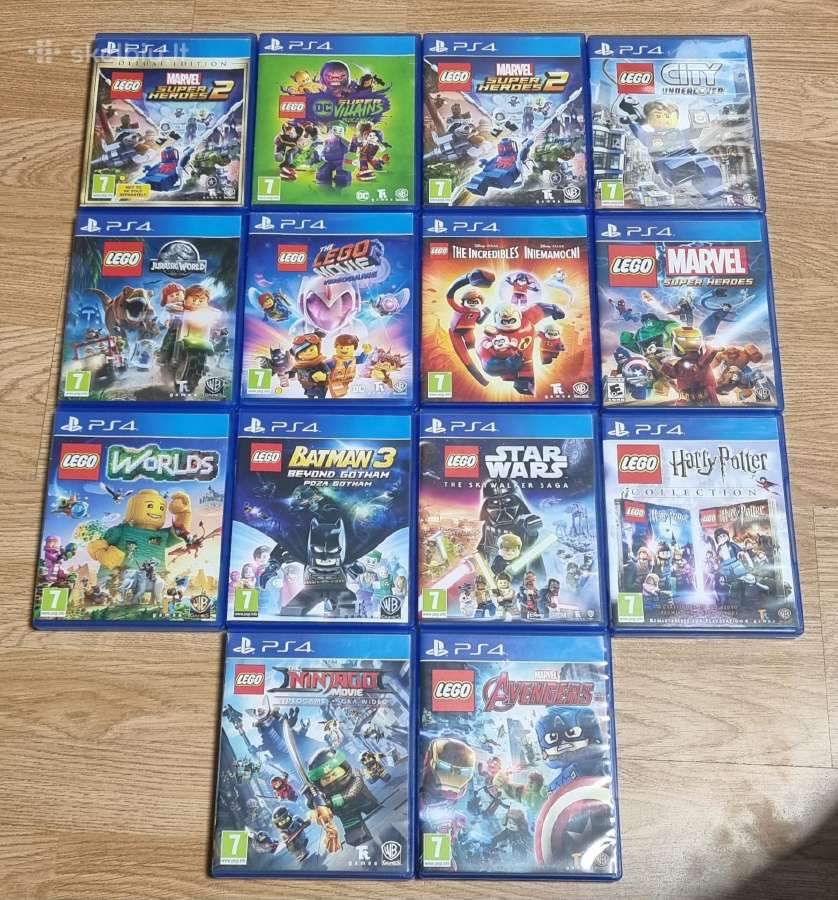 Lego žaidimai Ps4
