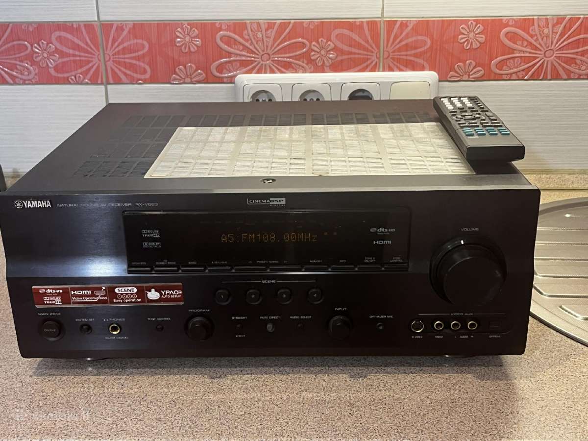 Harman/kardon Avr5000;yamaha rx-v663 - nuotraukos Nr. 4