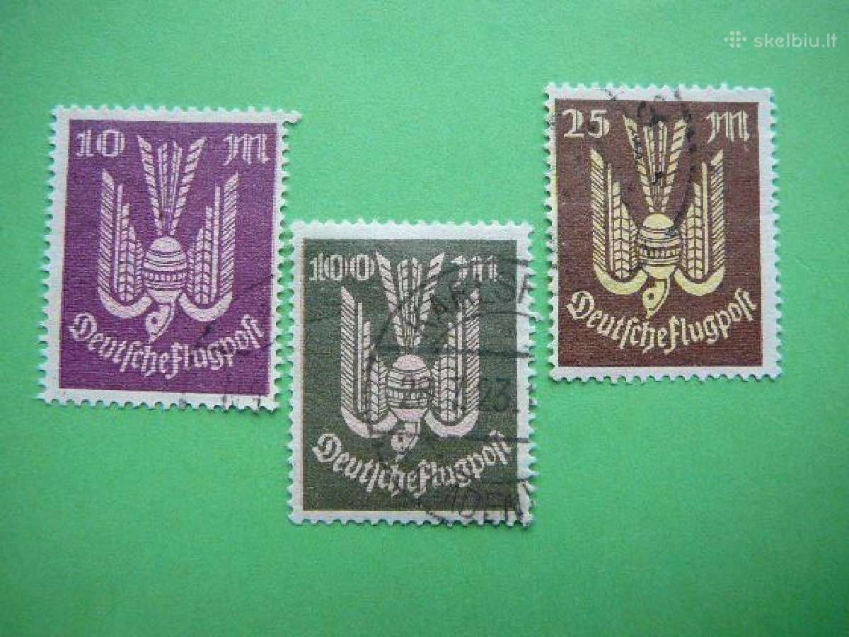 Oro pastas Vokietija 1923 vkt235/7a