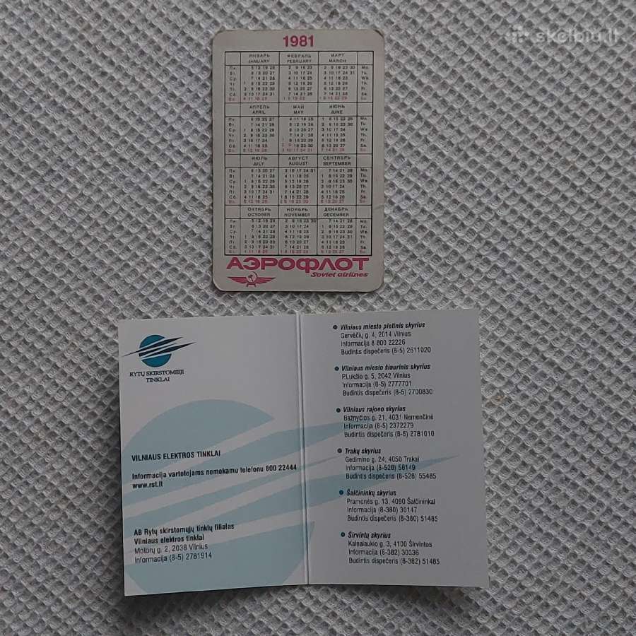Maži kalendoriukai . - nuotraukos Nr. 29