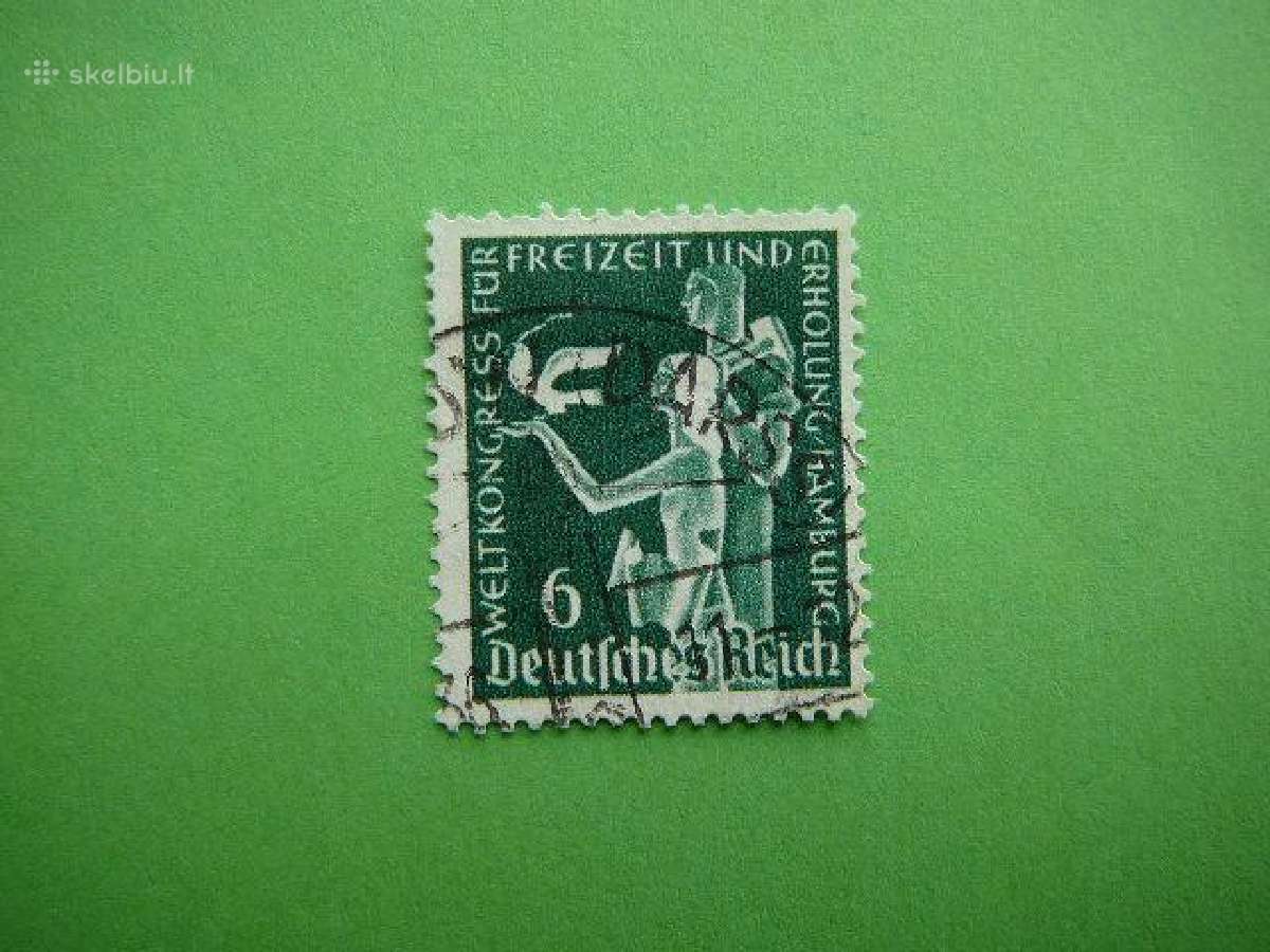 Pauksciai Mokslas Vokietija 6pf 1936 vkt622a