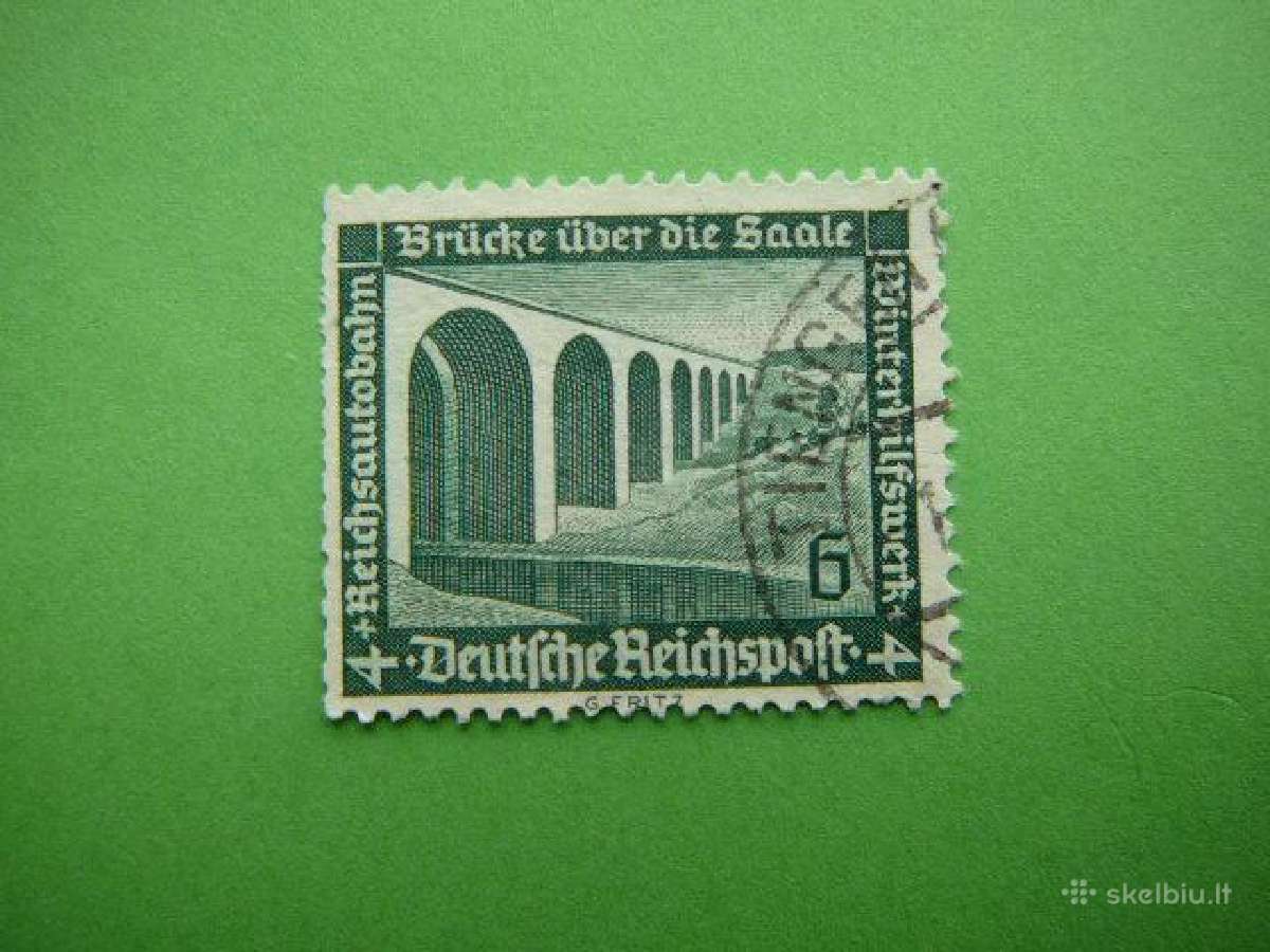Architektura Vokietija 1936 6/4 vkt637a