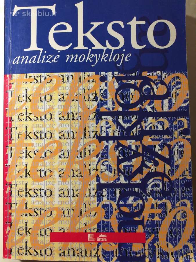 Teksto analizė mokykloje